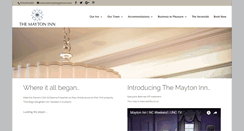 Desktop Screenshot of maytoninn.com